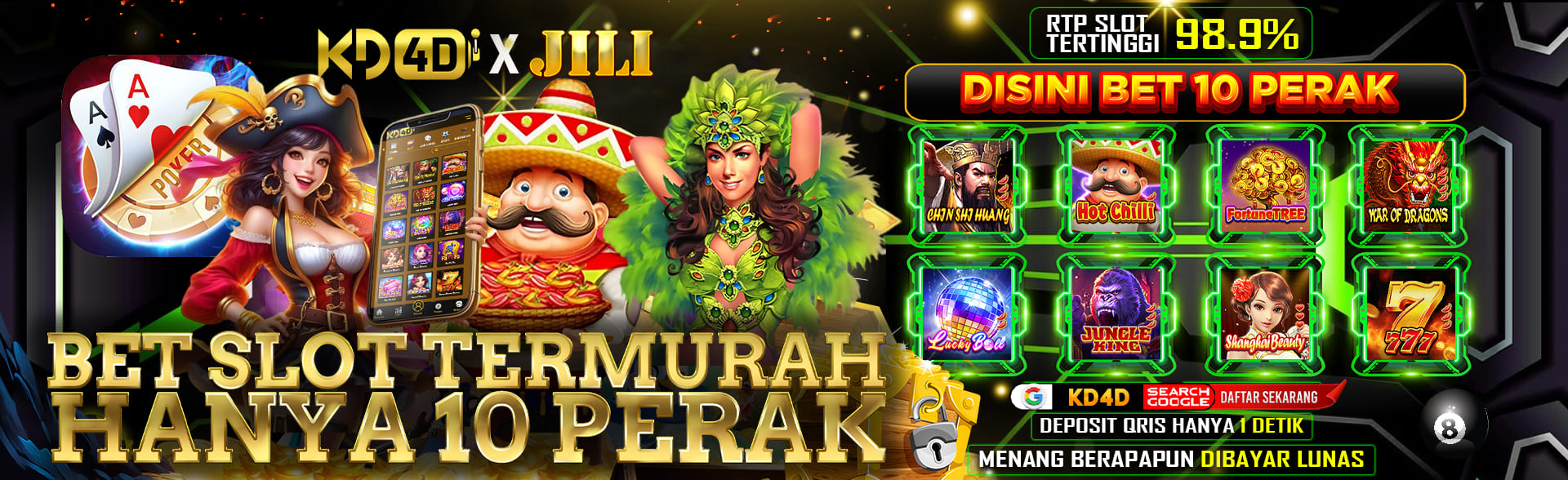 BET SLOT TERMURAH 10 PERAK